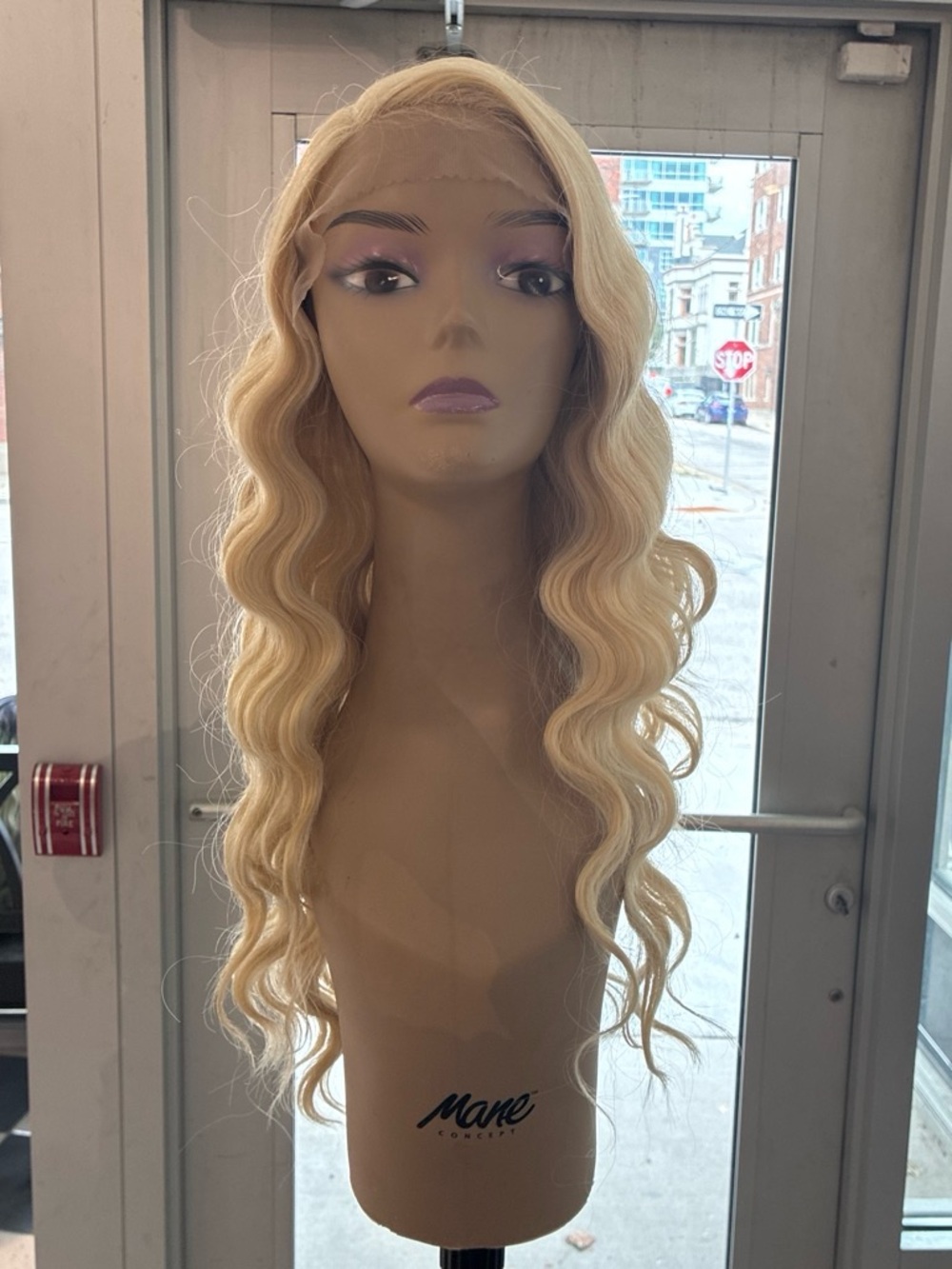 Blonde Wavy Lace Front Wig - Collection